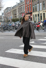 Afbeelding in Gallery-weergave laden, Scarf Jacket - Dark Brown