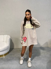 Load image into Gallery viewer, Can’t Find Me In Crowds Longsleeve - Beige