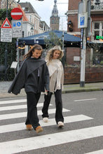 Load image into Gallery viewer, Scarf Jacket - Asphalt Grey