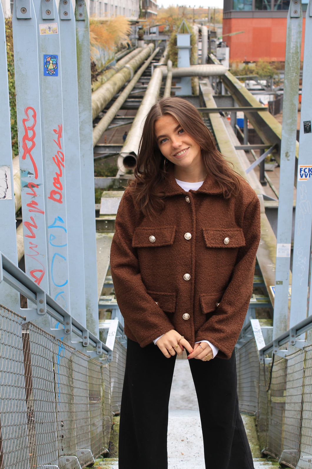 Hazel Jacket - Brown