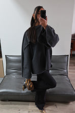 Afbeelding in Gallery-weergave laden, Scarf Jacket - Asphalt Grey
