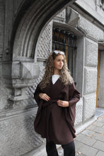Load image into Gallery viewer, Cape Poncho - Brown
