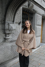 Load image into Gallery viewer, Cape Poncho - Beige
