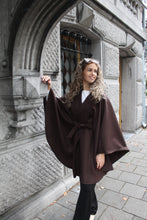 Load image into Gallery viewer, Cape Poncho - Brown

