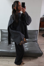 Afbeelding in Gallery-weergave laden, Scarf Jacket - Asphalt Grey
