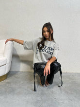 Load image into Gallery viewer, Lucky Me Oversized Tee - Grey
